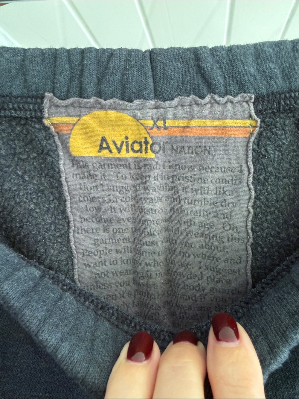 Aviator Nation sweatpants XL - Picture 2 of 5